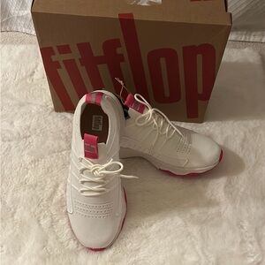 NEW FitFlop White sneakers sz 8.5